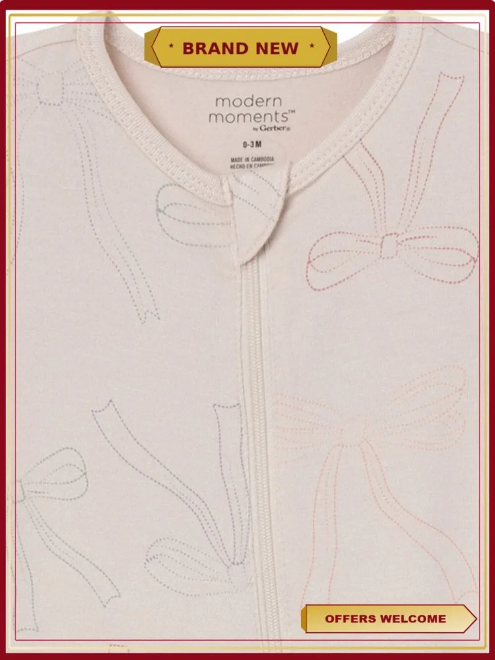 2-Pack Footed Pajamas Newborn-24M Viscose Sleep 'N Play